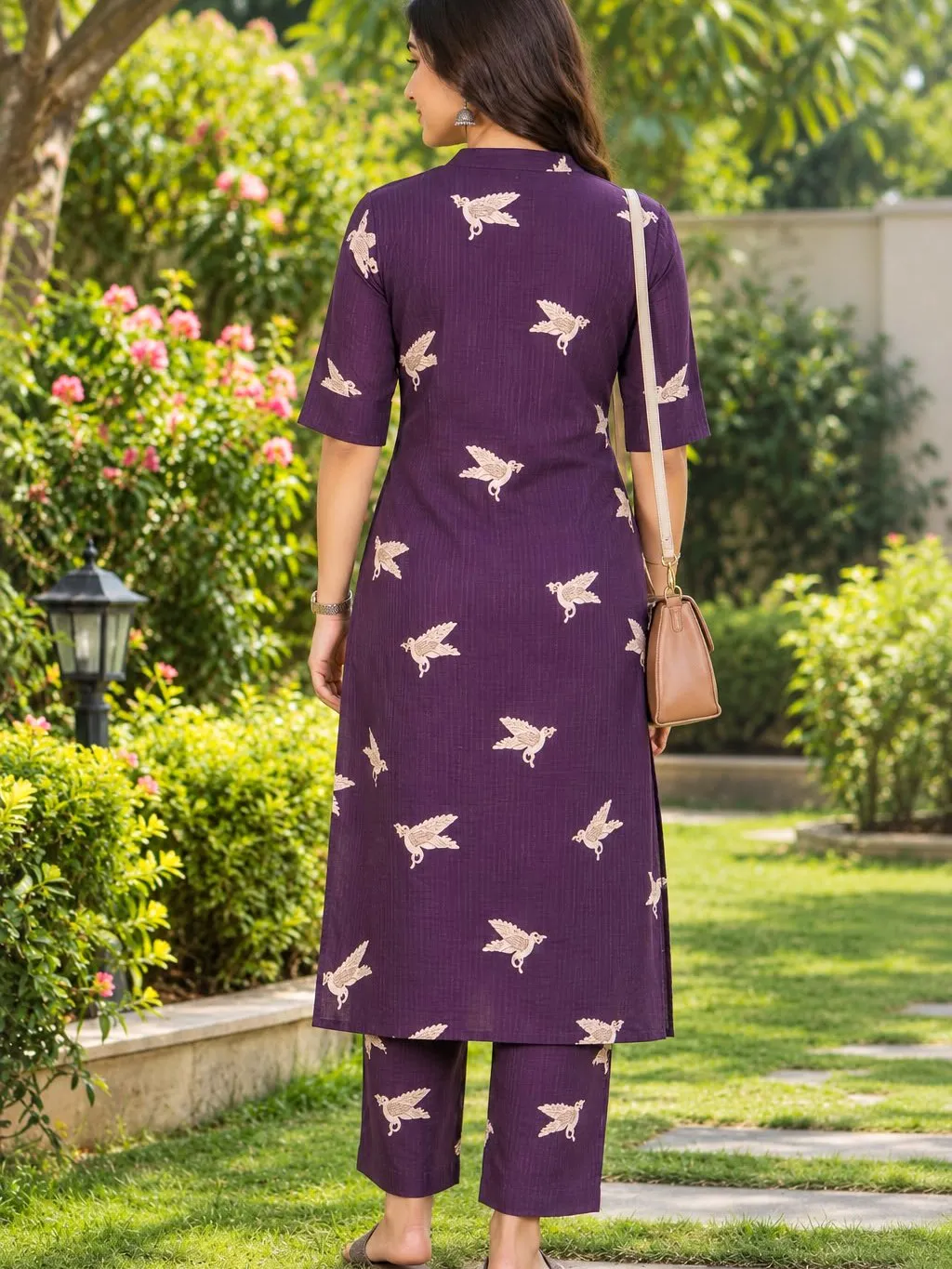 Women’s Floral Printed Kurta Pant Set