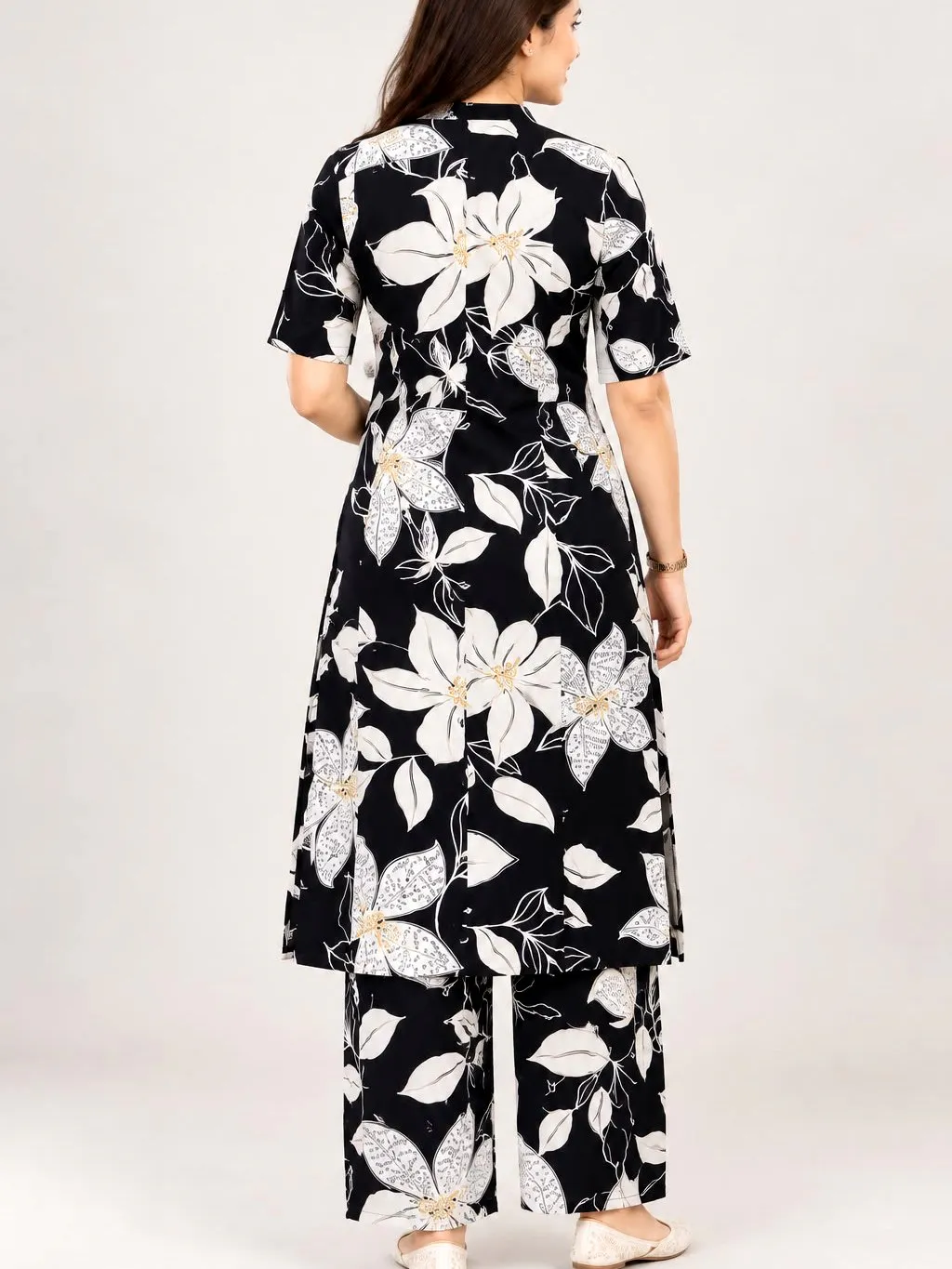 Women’s Floral Printed Kurta Pant Set