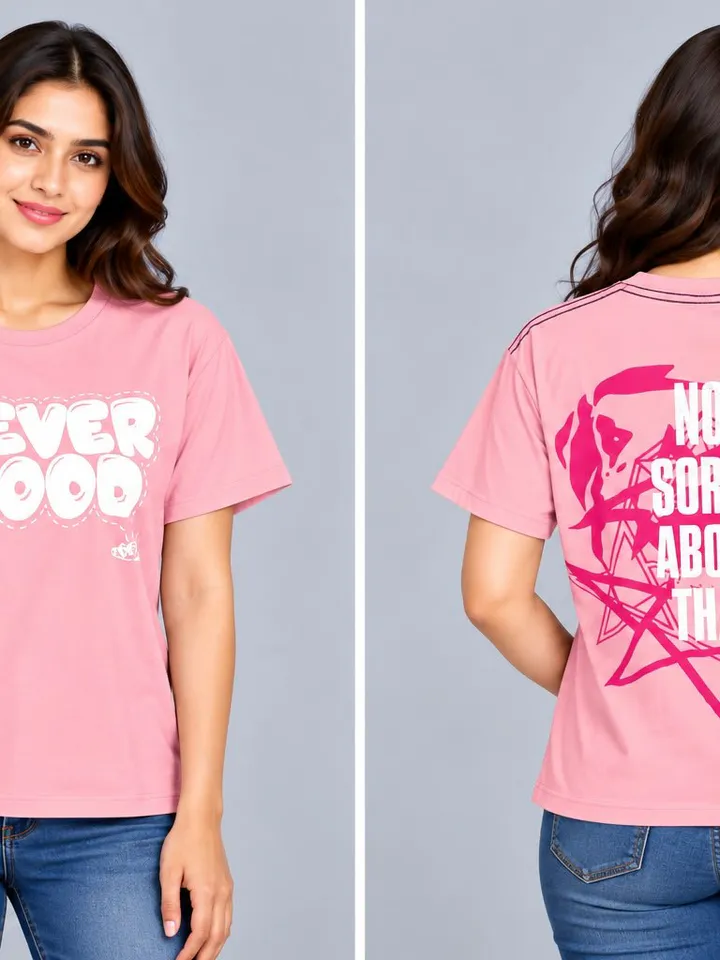 Women’s Graphic Printed Cotton T-Shirt